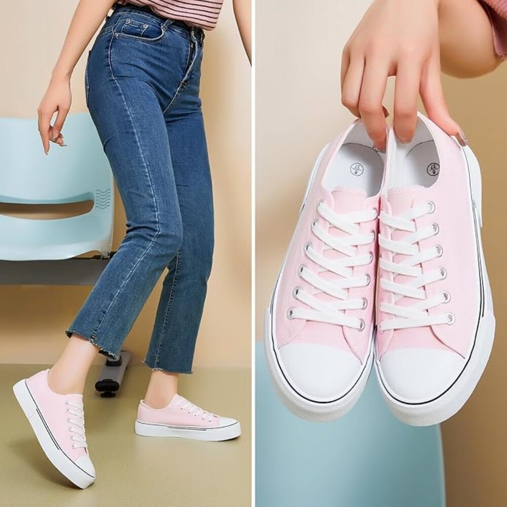 Low Top Canvas Sneakers
